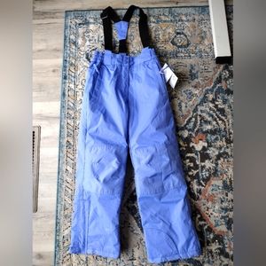 Girl bib snow pants fits 6